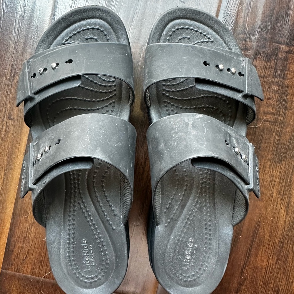 Crocs Women's Black Sandals